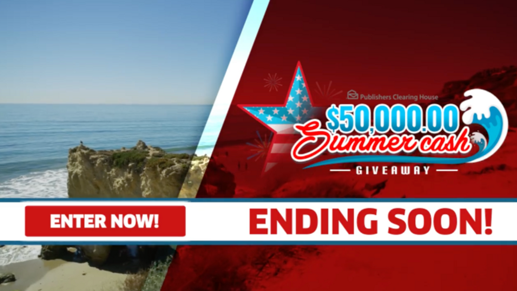 Enter the $50,000.00 Summer Cash Giveaway